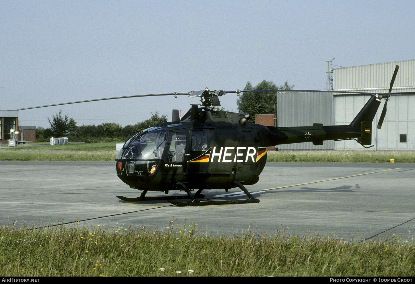 Aircraft Photo of 8011 | MBB BO-105M (VBH) | Germany - Army | AirHistory.net #72474