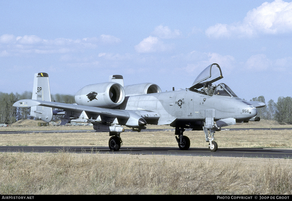 Aircraft Photo of 81-0956 / AF81-956 | Fairchild A-10A Thunderbolt II | USA - Air Force | AirHistory.net #72479