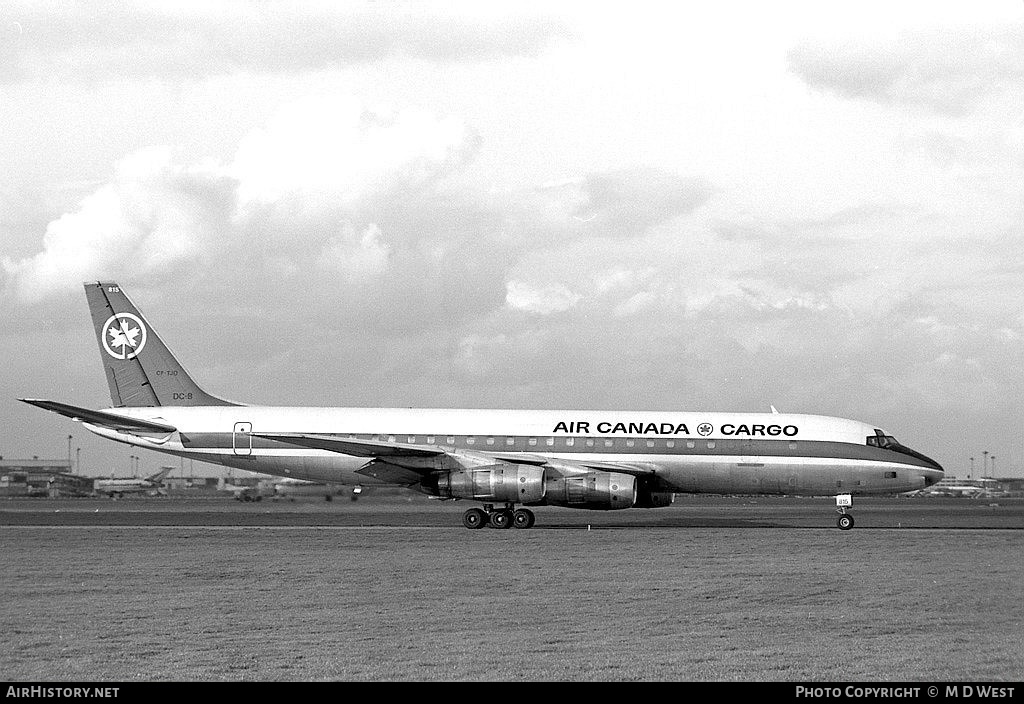 Aircraft Photo of CF-TJO | Douglas DC-8-54(F) | Air Canada Cargo | AirHistory.net #72483