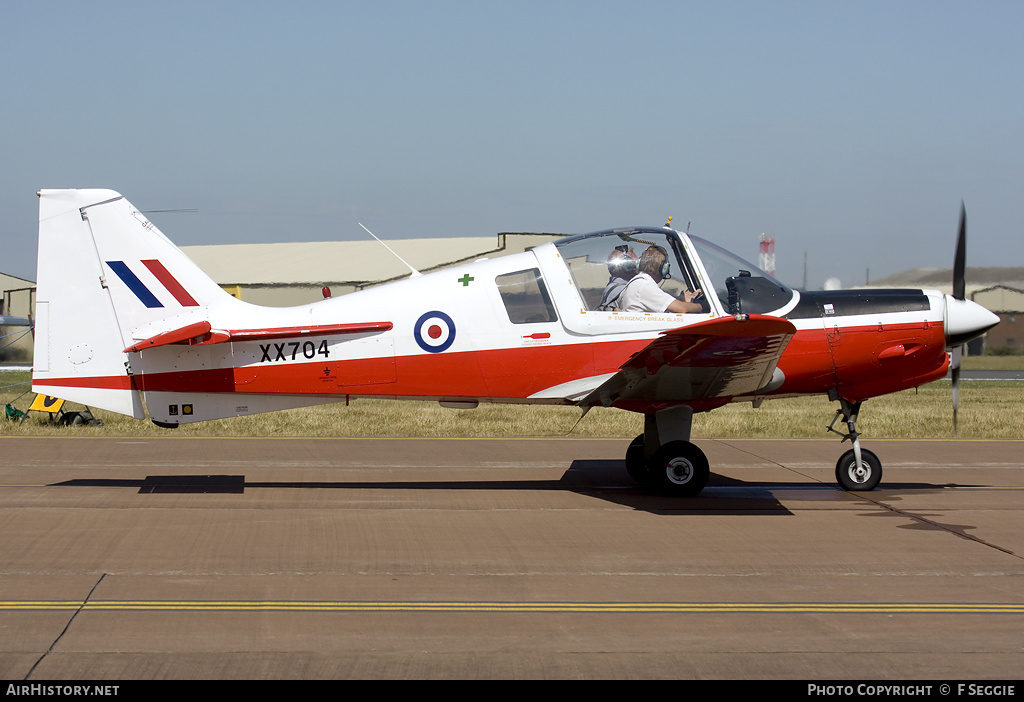Aircraft Photo of G-BCUV / XX704 | Scottish Aviation Bulldog 120/122 | UK - Air Force | AirHistory.net #72494