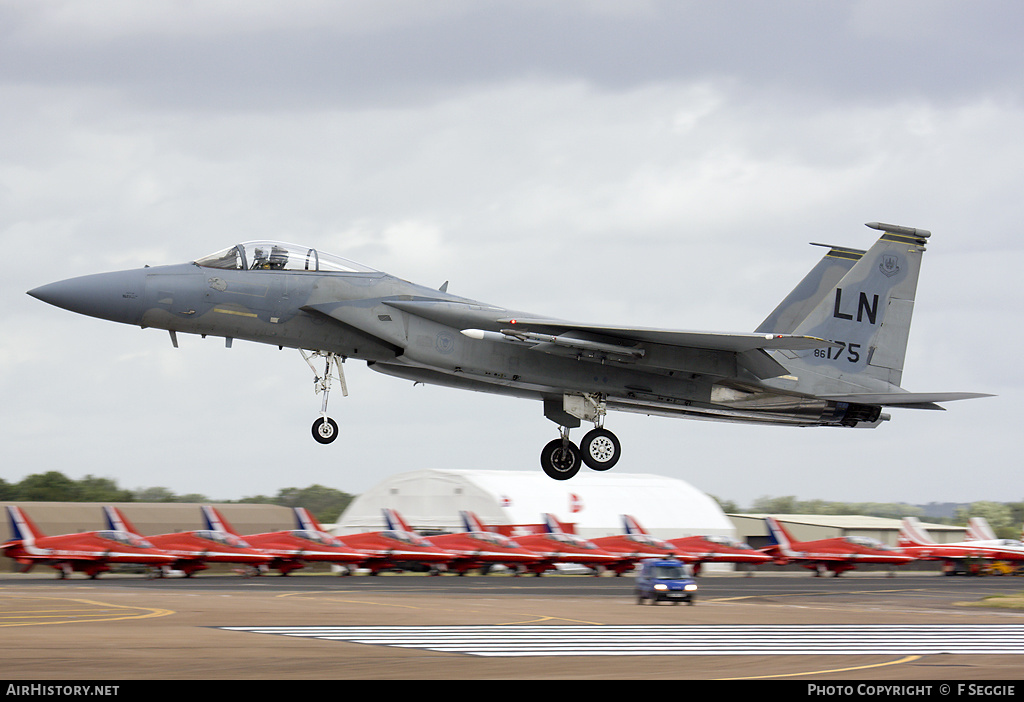 Aircraft Photo of 86-0175 / AF86-175 | McDonnell Douglas F-15C Eagle | USA - Air Force | AirHistory.net #72506