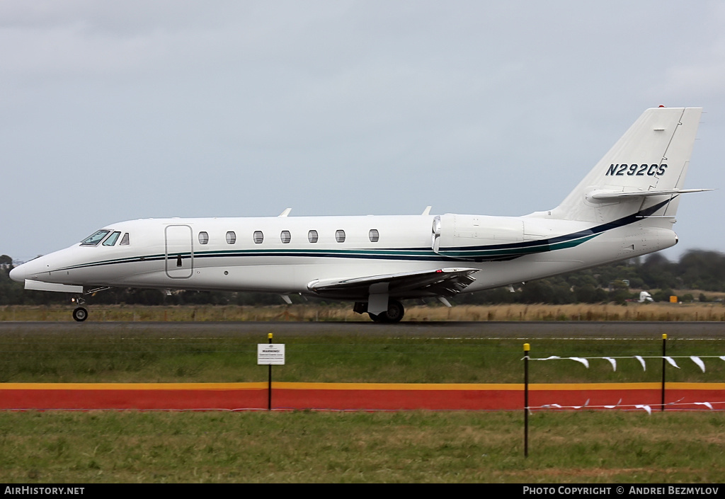 Aircraft Photo of N292CS | Cessna 680 Citation Sovereign | AirHistory.net #72511