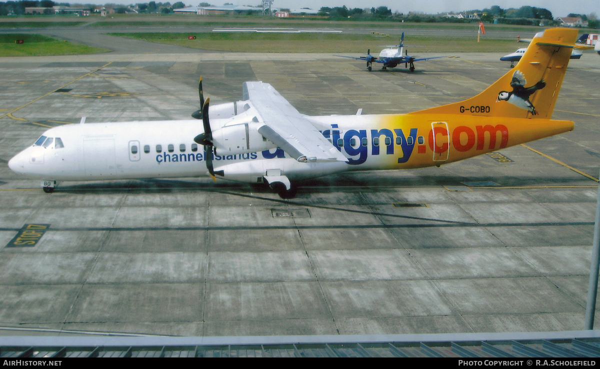 Aircraft Photo of G-COBO | ATR ATR-72-500 (ATR-72-212A) | Aurigny Air Services | AirHistory.net #72517
