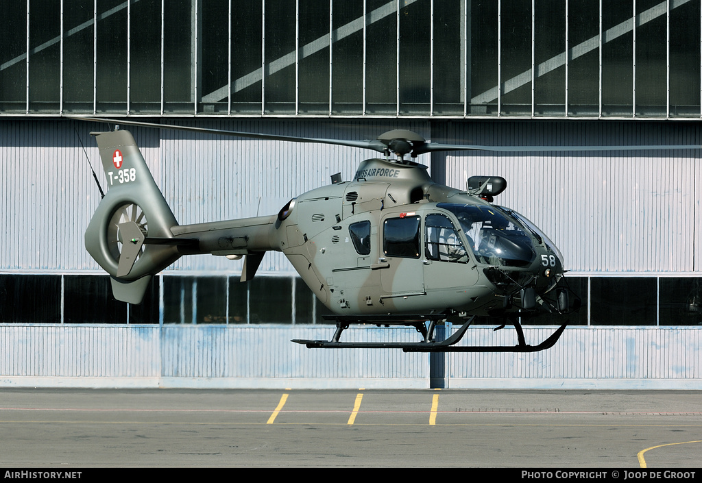 Aircraft Photo of T-358 | Eurocopter TH05 (EC-635P-2+) | Switzerland - Air Force | AirHistory.net #72527