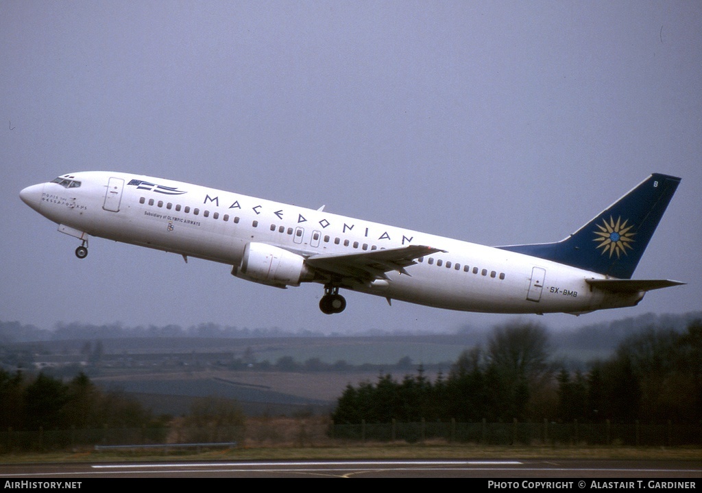 Aircraft Photo of SX-BMB | Boeing 737-46J | Macedonian Airlines | AirHistory.net #72538