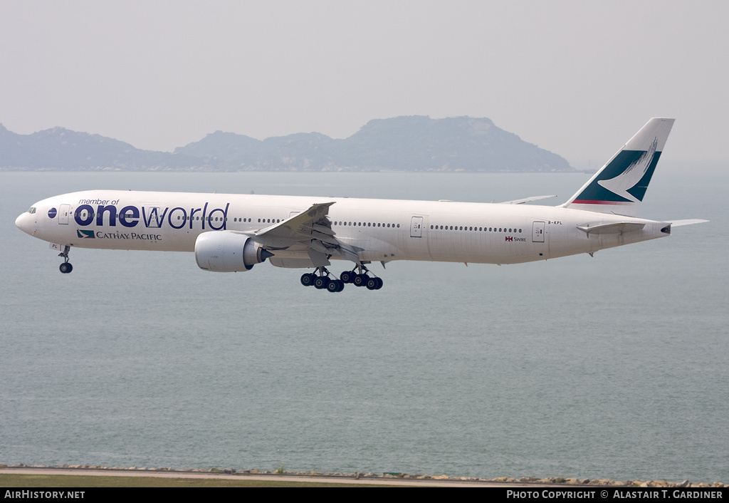 Aircraft Photo of B-KPL | Boeing 777-367/ER | Cathay Pacific Airways | AirHistory.net #72541