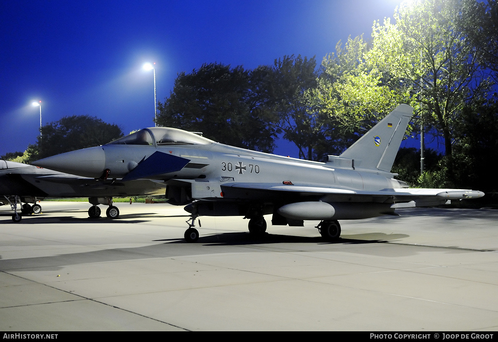 Aircraft Photo of 3070 | Eurofighter EF-2000 Typhoon S | Germany - Air Force | AirHistory.net #72546