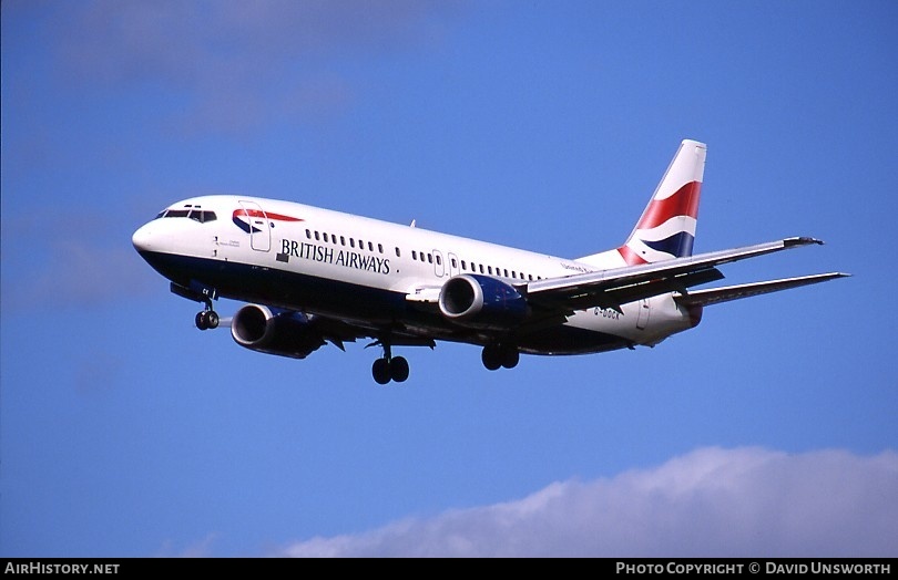 Aircraft Photo of G-DOCK | Boeing 737-436 | British Airways | AirHistory.net #72547