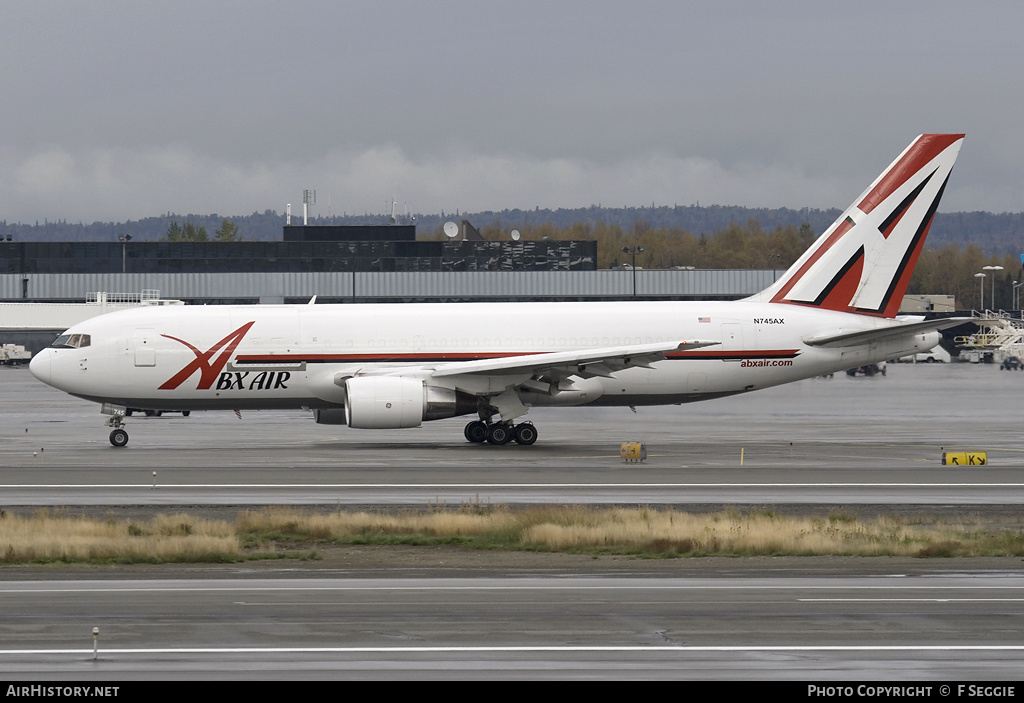Aircraft Photo of N745AX | Boeing 767-232(BDSF) | ABX Air | AirHistory.net #72552