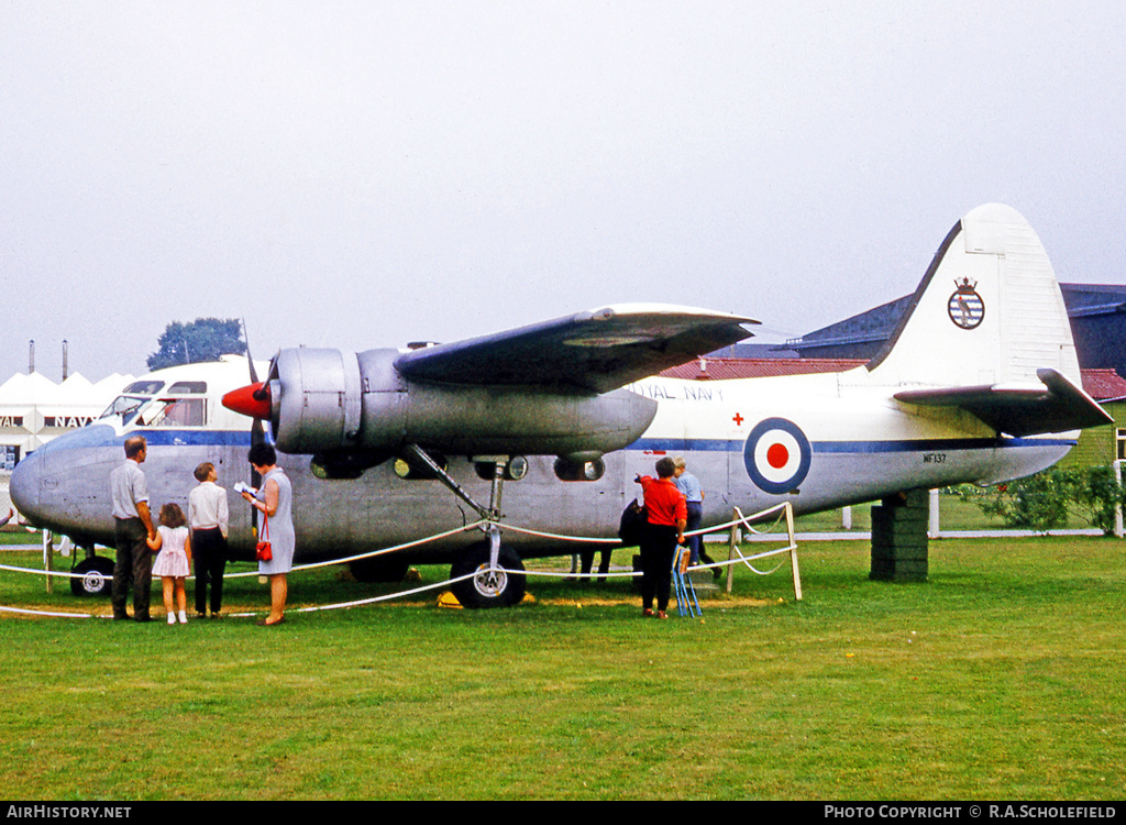 Aircraft Photo of WF137 | Percival P.57 Sea Prince C.1 | UK - Navy | AirHistory.net #72558