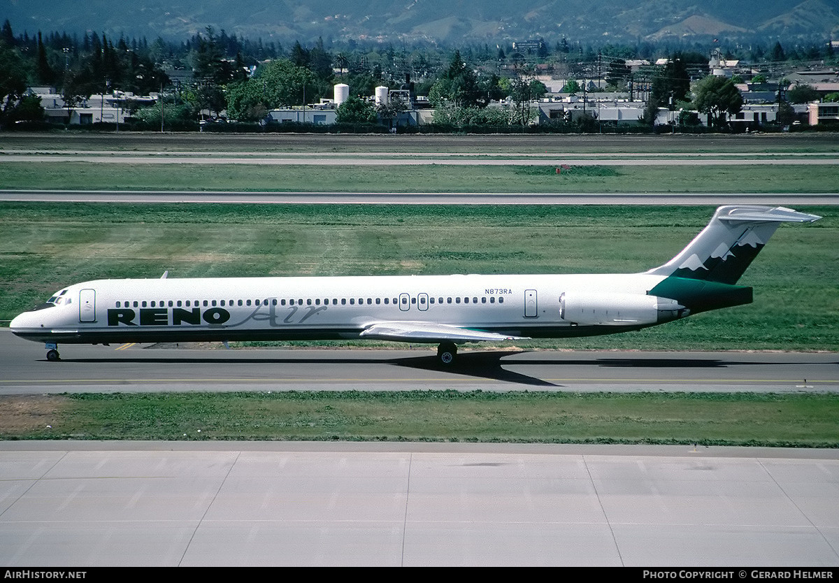 Aircraft Photo of N873RA | McDonnell Douglas MD-83 (DC-9-83) | Reno Air | AirHistory.net #72564