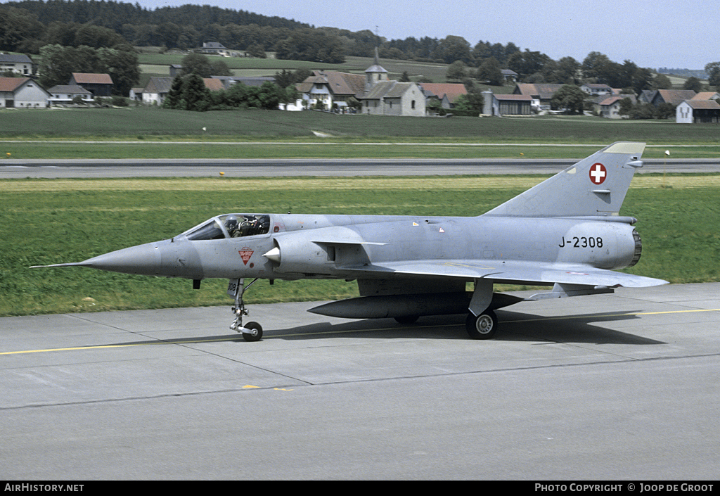 Aircraft Photo of J-2308 | Dassault Mirage IIIS | Switzerland - Air Force | AirHistory.net #72574