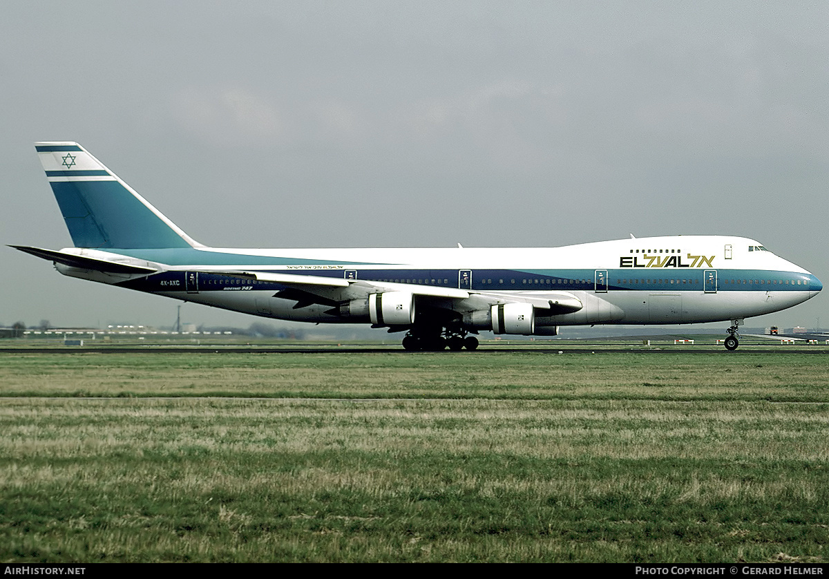 Aircraft Photo of 4X-AXC | Boeing 747-258B | El Al Israel Airlines | AirHistory.net #72596