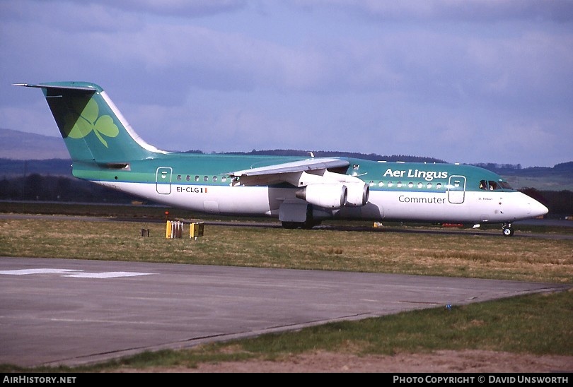 Aircraft Photo of EI-CLG | British Aerospace BAe-146-300 | Aer Lingus Commuter | AirHistory.net #72605
