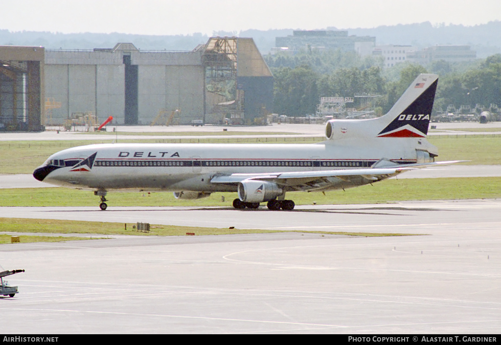 Aircraft Photo of N740DA | Lockheed L-1011-385-1-15 TriStar 250 | Delta Air Lines | AirHistory.net #72609