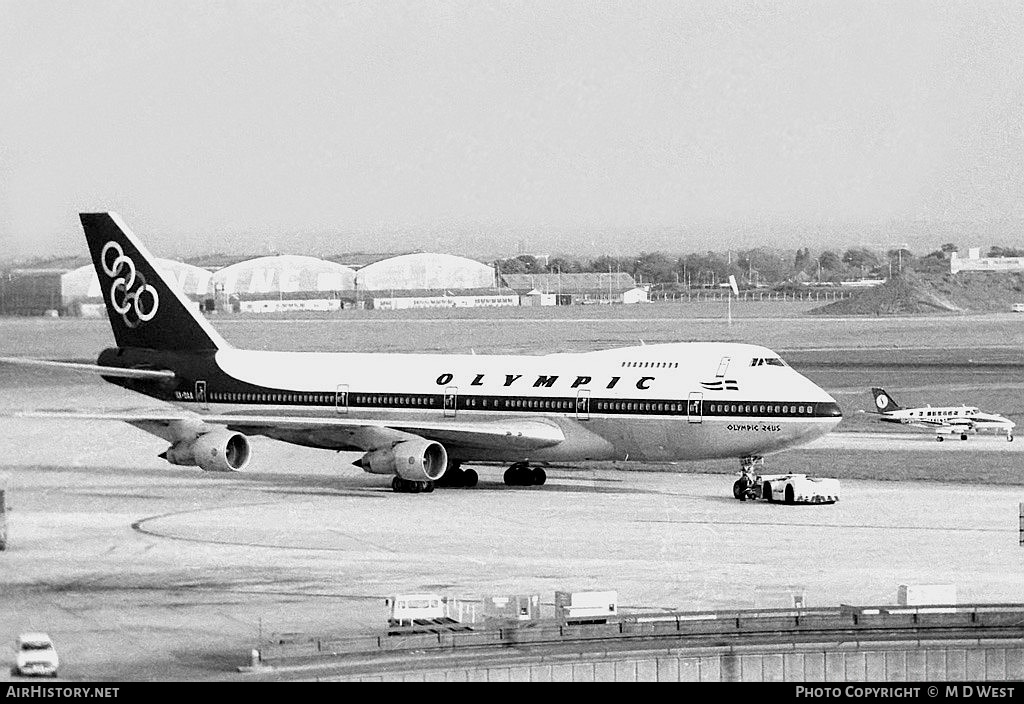 Aircraft Photo of SX-OAA | Boeing 747-284B | Olympic | AirHistory.net #72625