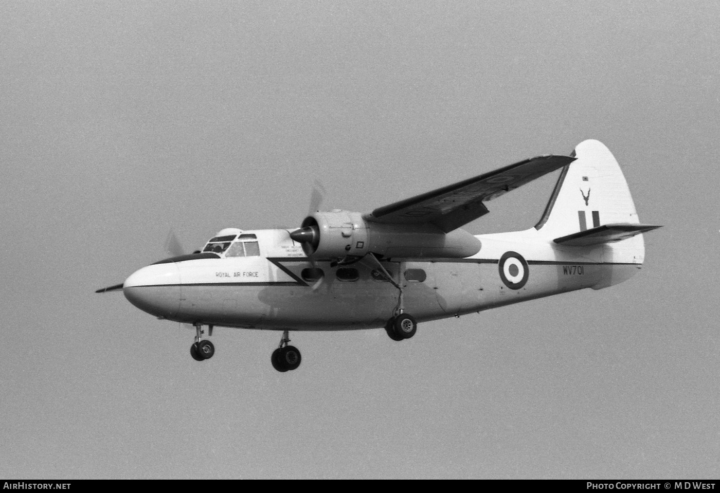 Aircraft Photo of WV701 | Percival P.66 Pembroke C.1 | UK - Air Force | AirHistory.net #72628