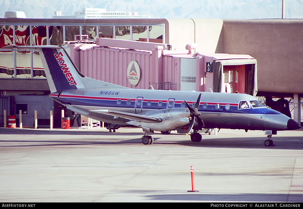 Aircraft Photo of N189SW | Embraer EMB-120RT Brasilia | SkyWest Airlines | AirHistory.net #72629