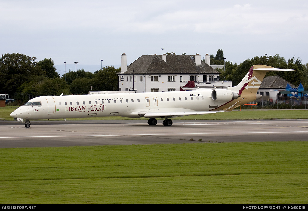 Aircraft Photo of 5A-LAE | Bombardier CRJ-900 (CL-600-2D24) | Libyan Airlines | AirHistory.net #72634