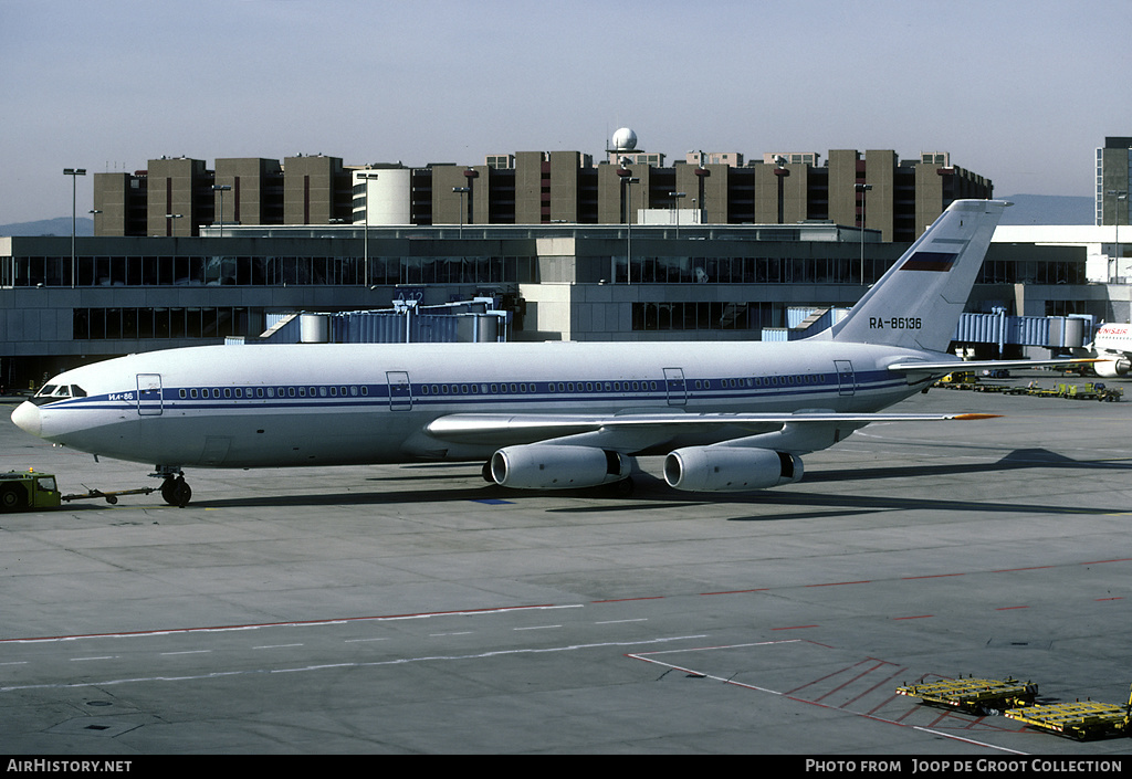 Aircraft Photo of RA-86136 | Ilyushin Il-86 | AirHistory.net #72636