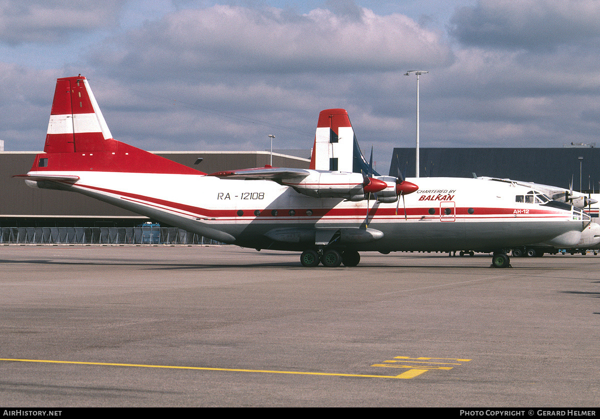 Aircraft Photo of RA-12108 | Antonov An-12BP | Balkan - Bulgarian Airlines | AirHistory.net #72669