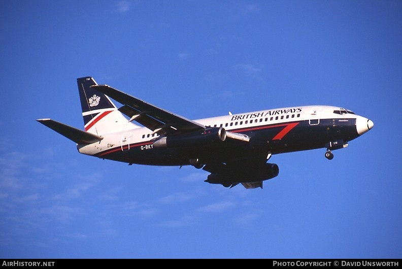 Aircraft Photo of G-BKYM | Boeing 737-236/Adv | British Airways | AirHistory.net #72673