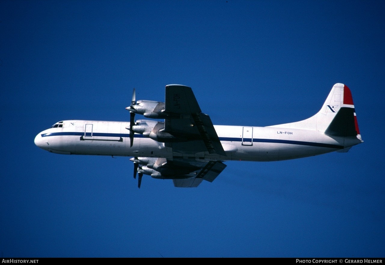 Aircraft Photo of LN-FOH | Lockheed L-188A(F) Electra | Fred. Olsen | AirHistory.net #72677