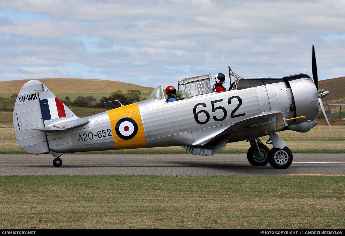 Aircraft Photo of VH-WIR / A20-652 | Commonwealth CA-16 Wirraway Mk3 | Australia - Air Force | AirHistory.net #72679