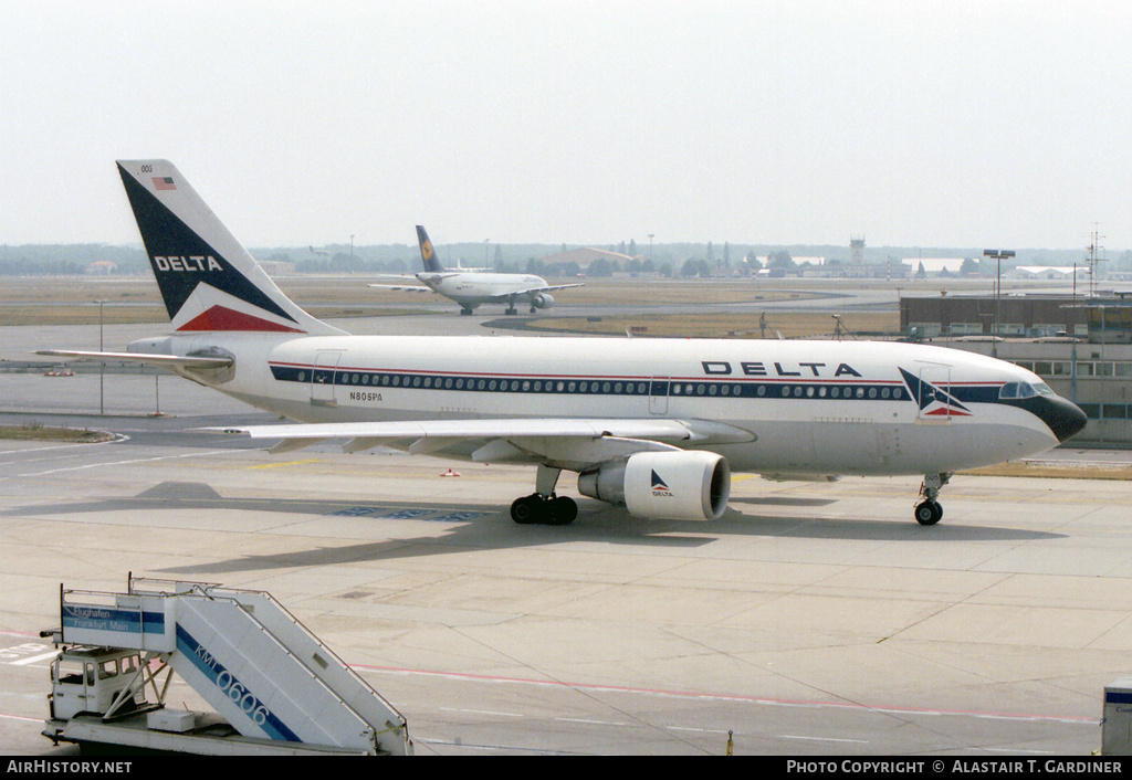 Aircraft Photo of N805PA | Airbus A310-222 | Delta Air Lines | AirHistory.net #72686