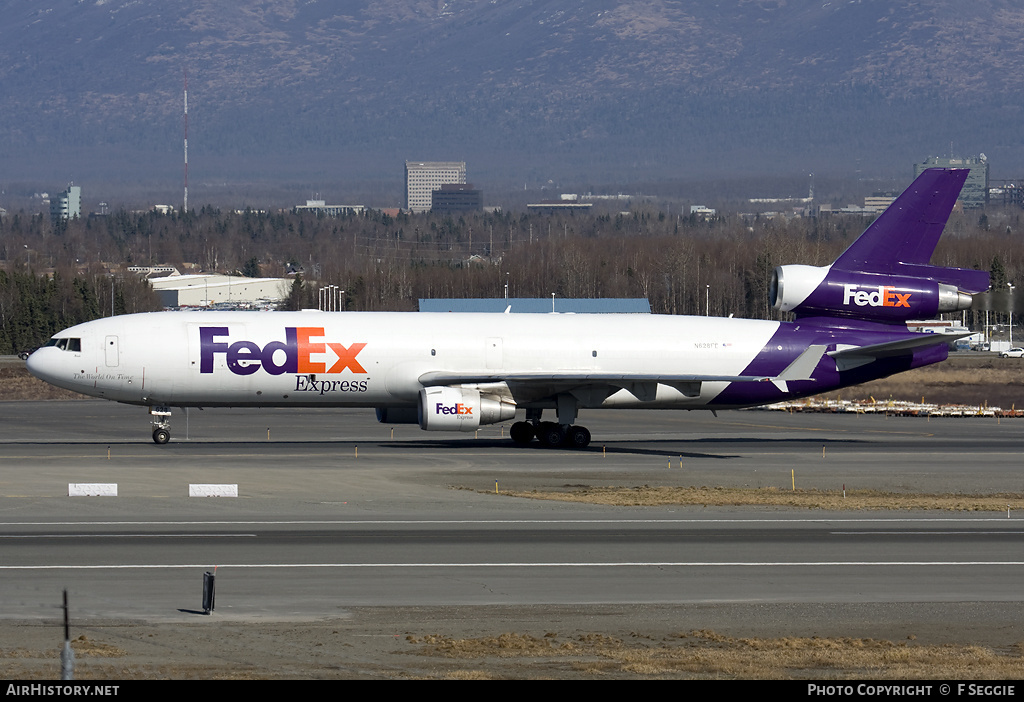 Aircraft Photo of N628FE | McDonnell Douglas MD-11/F | FedEx Express - Federal Express | AirHistory.net #72691