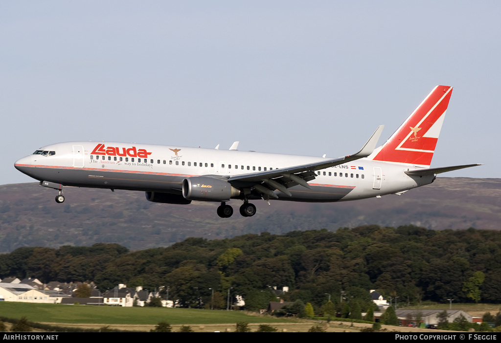 Aircraft Photo of OE-LNS | Boeing 737-8Z9 | Lauda Air | AirHistory.net #72695