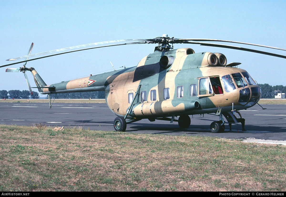 Aircraft Photo of 416 | Mil Mi-8S | Hungary - Air Force | AirHistory.net #72713