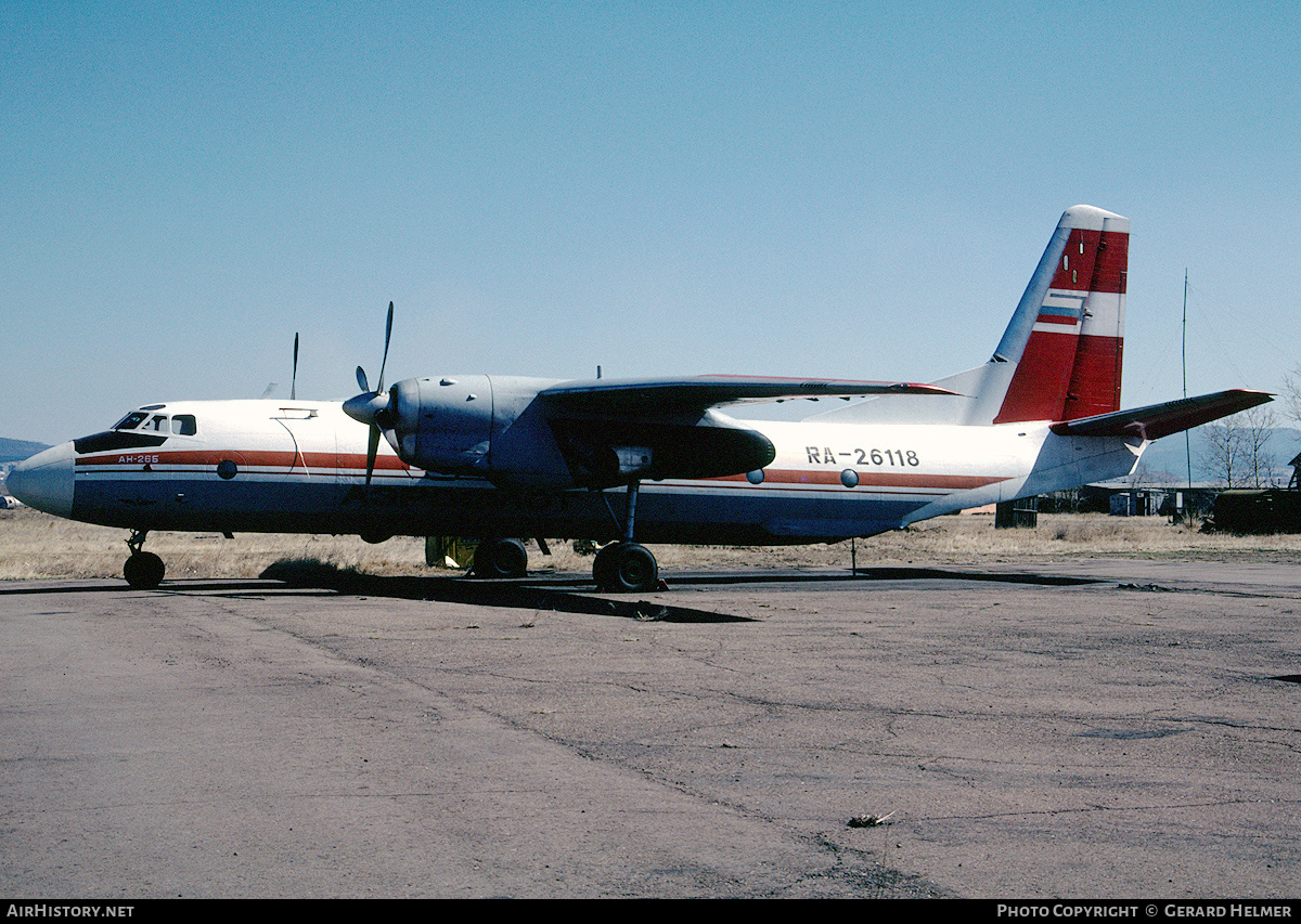 Aircraft Photo of RA-26118 | Antonov An-26B | Aeroflot | AirHistory.net #72714