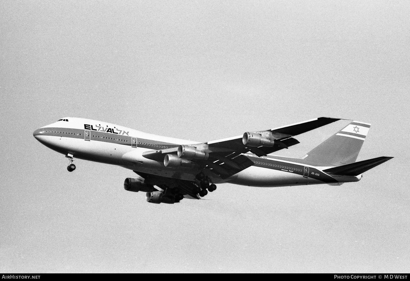 Aircraft Photo of 4X-AXA | Boeing 747-258B | El Al Israel Airlines | AirHistory.net #72716