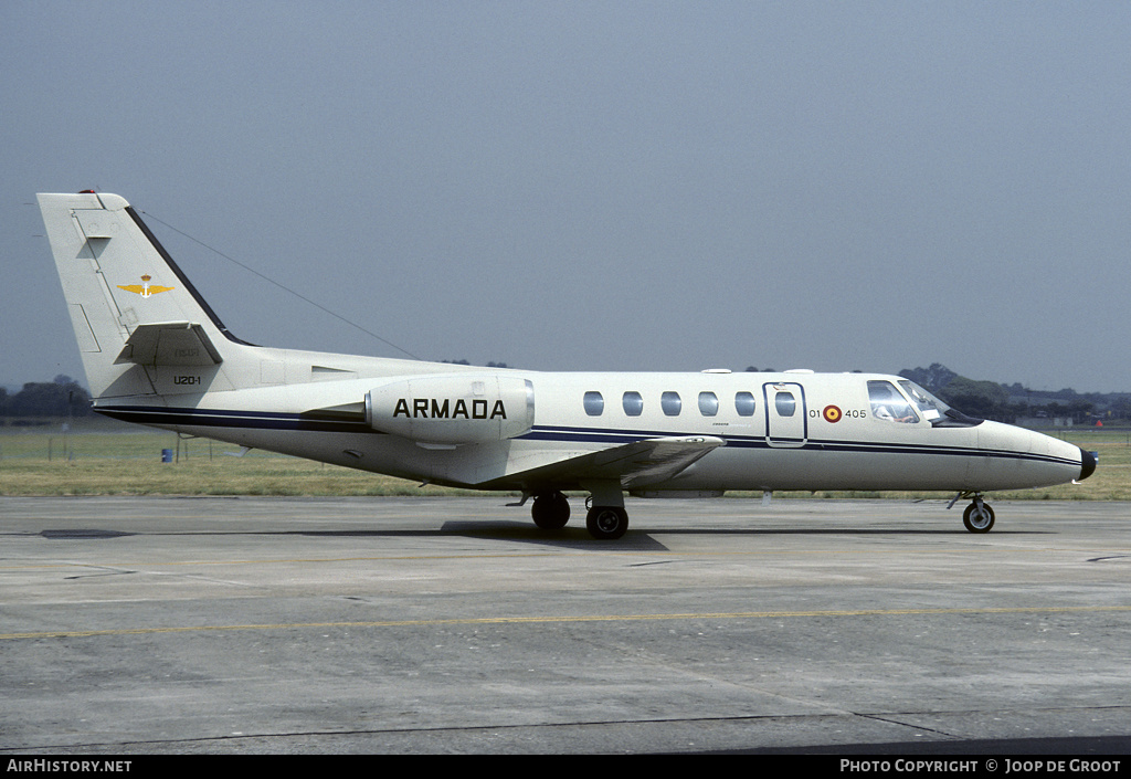 Aircraft Photo of U.20-1 | Cessna 550 Citation II | Spain - Navy | AirHistory.net #72732