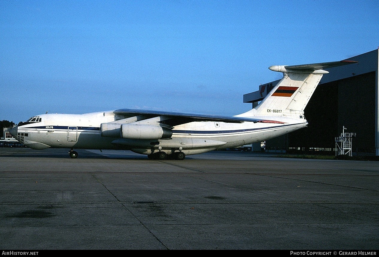 Aircraft Photo of EK-86817 | Ilyushin Il-76M | AirHistory.net #72751
