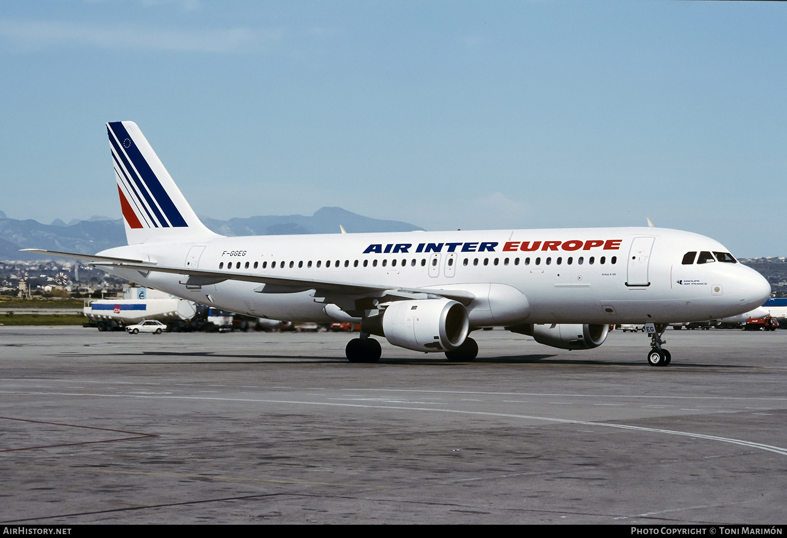 Aircraft Photo of F-GGEG | Airbus A320-111 | Air Inter Europe | AirHistory.net #72767