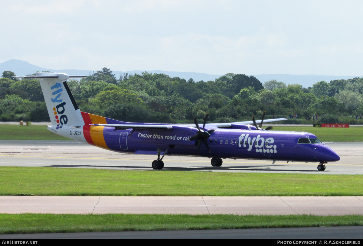 Aircraft Photo of G-JECF | Bombardier DHC-8-402 Dash 8 | Flybe | AirHistory.net #72771