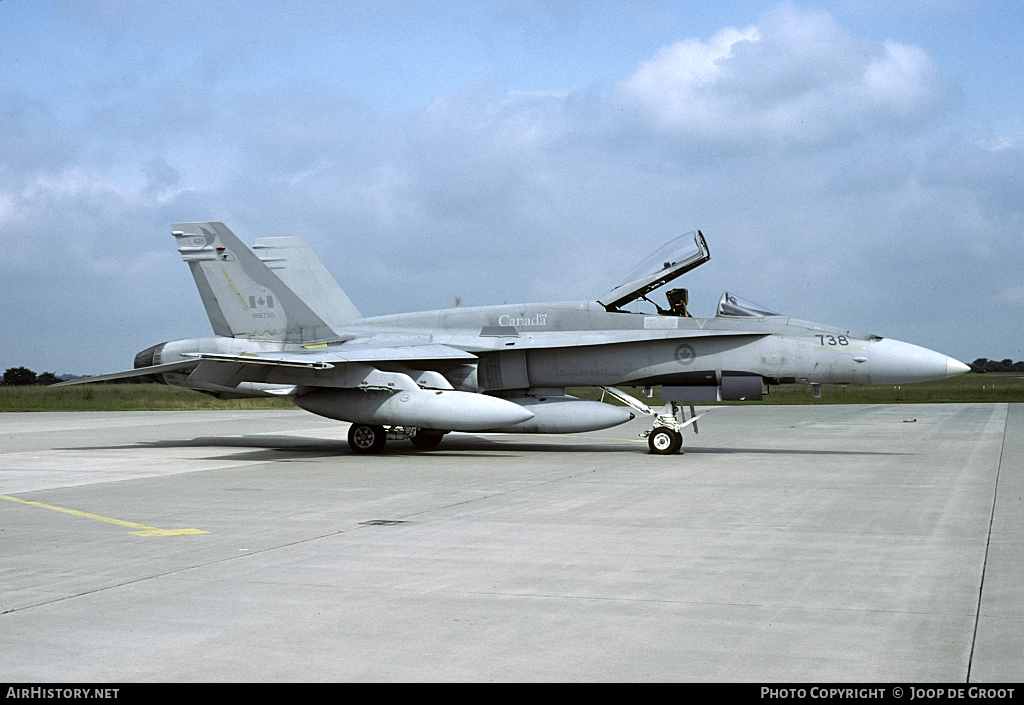 Aircraft Photo of 188738 | McDonnell Douglas CF-188A Hornet | Canada - Air Force | AirHistory.net #72779