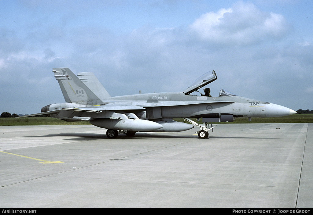 Aircraft Photo of 188738 | McDonnell Douglas CF-188 Hornet | Canada - Air Force | AirHistory.net #72779