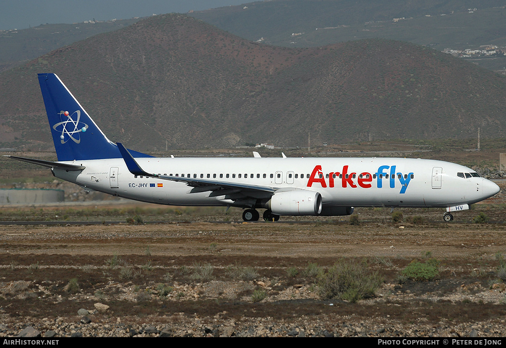 Aircraft Photo of EC-JHV | Boeing 737-86N | ArkeFly | AirHistory.net #72780