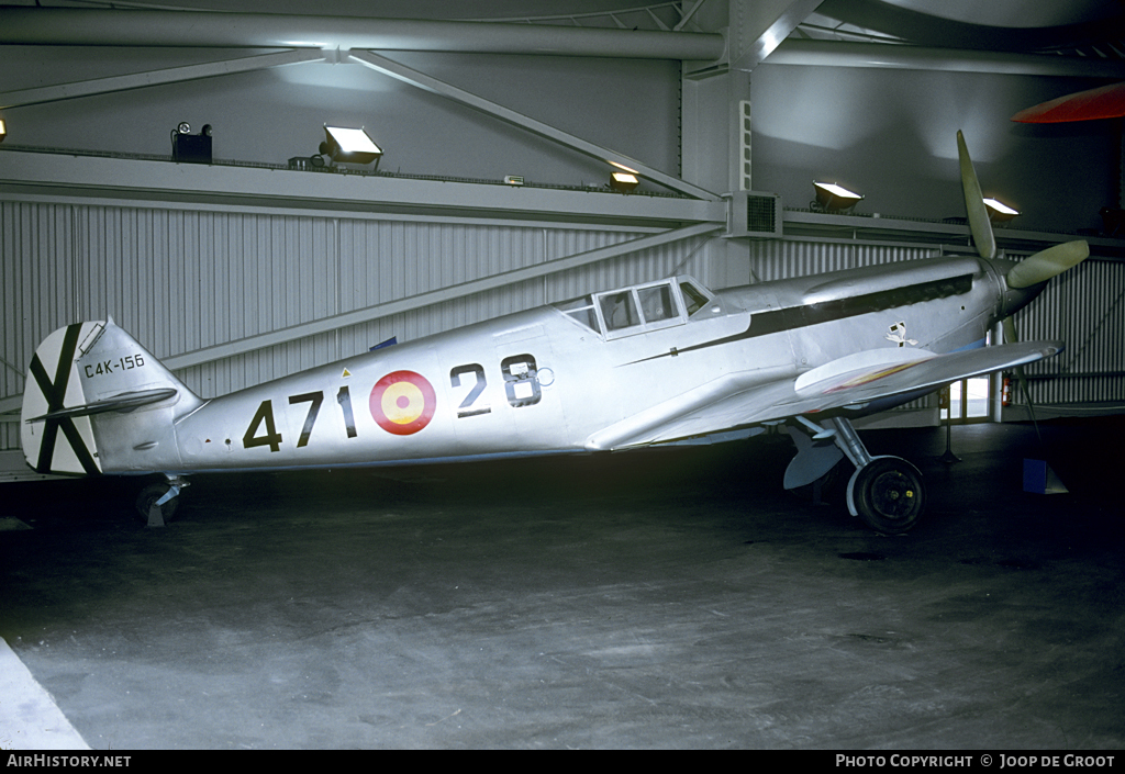 Aircraft Photo of C4K-156 | Hispano HA-1112-M1L Buchon | Spain - Air Force | AirHistory.net #72784