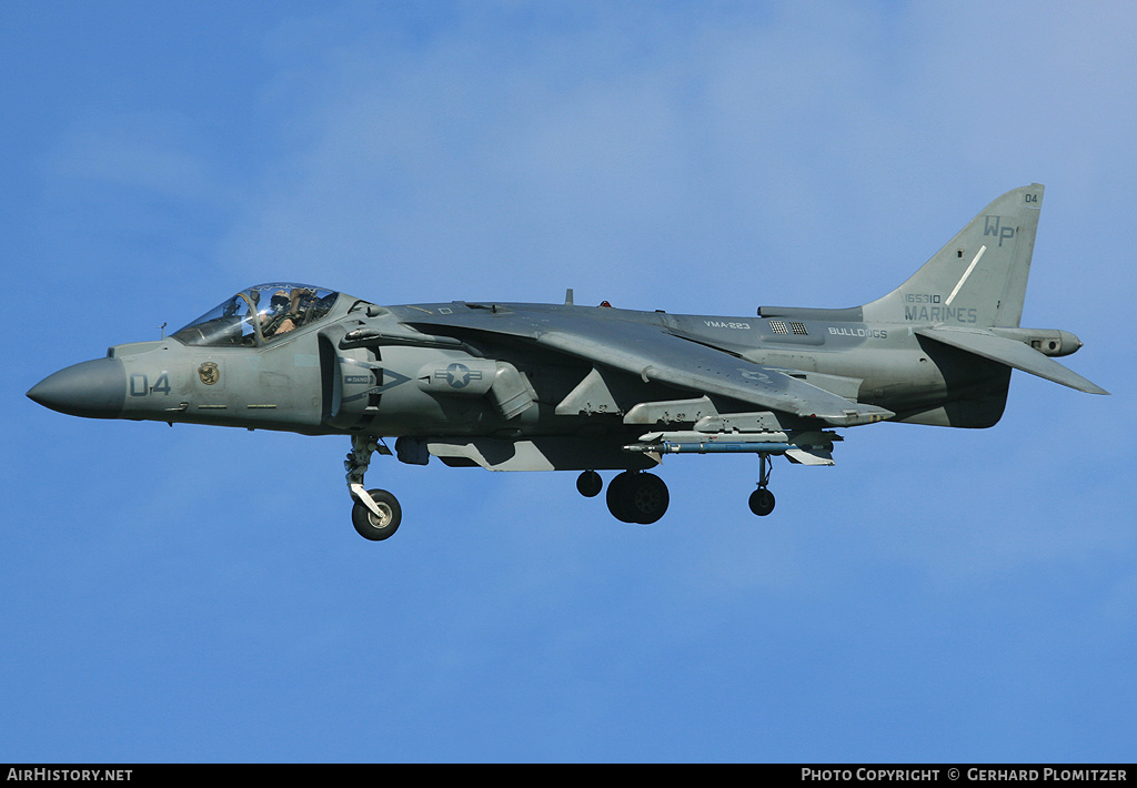 Aircraft Photo of 165310 | McDonnell Douglas AV-8B Harrier II+ | USA - Marines | AirHistory.net #72793