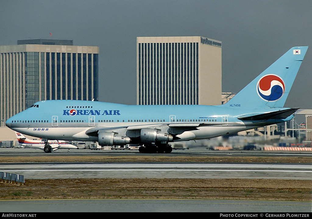 Aircraft Photo of HL7456 | Boeing 747SP-B5 | Korean Air | AirHistory.net #72800