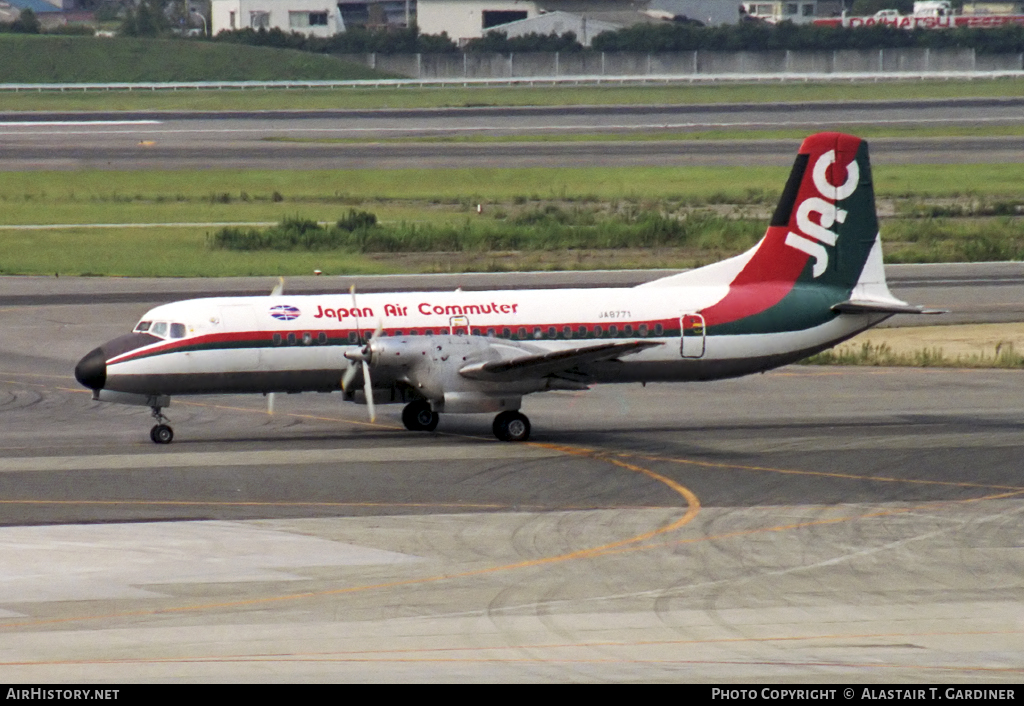 Aircraft Photo of JA8771 | NAMC YS-11A-500 | Japan Air Commuter - JAC | AirHistory.net #72828