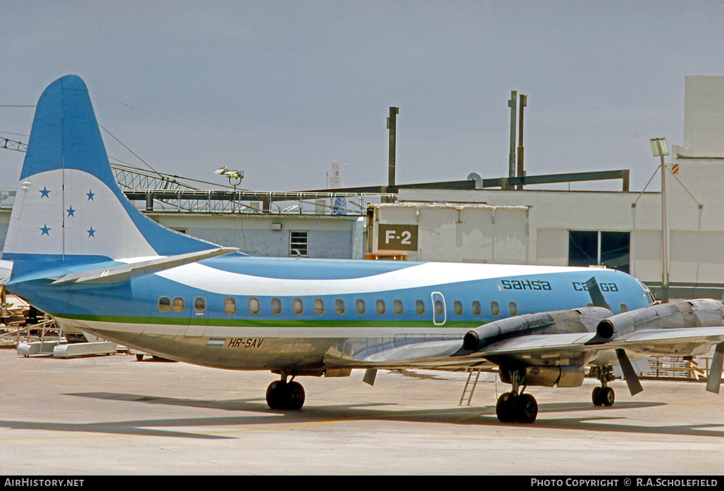 Aircraft Photo of HR-SAV | Lockheed L-188A Electra | SAHSA Carga - Servicio Aereo de Honduras | AirHistory.net #72858