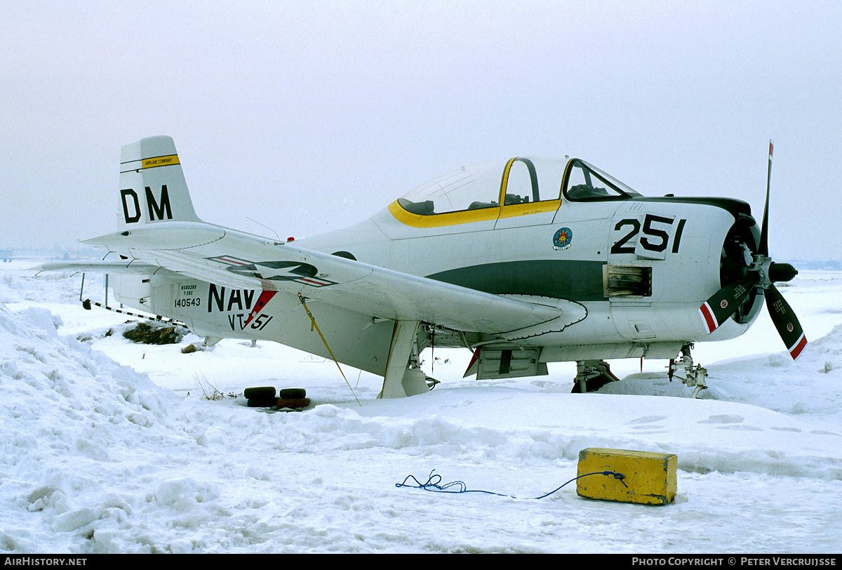 Aircraft Photo of N80269 / NX80269 / 140543 | North American T-28C Trojan | Airplane Company | USA - Navy | AirHistory.net #72862