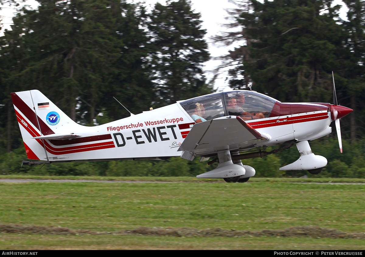 Aircraft Photo of D-EWET | Robin DR-400-180R Remo 180 | Fliegerschule Wasserkuppe | AirHistory.net #72870