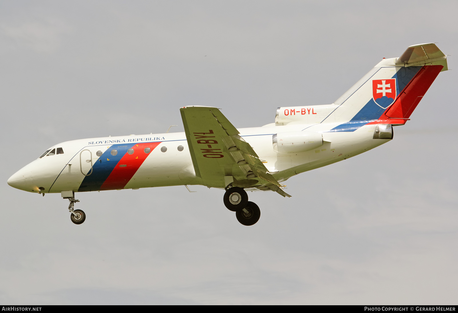 Aircraft Photo of OM-BYL | Yakovlev Yak-40 | Slovakia - Government | AirHistory.net #72882