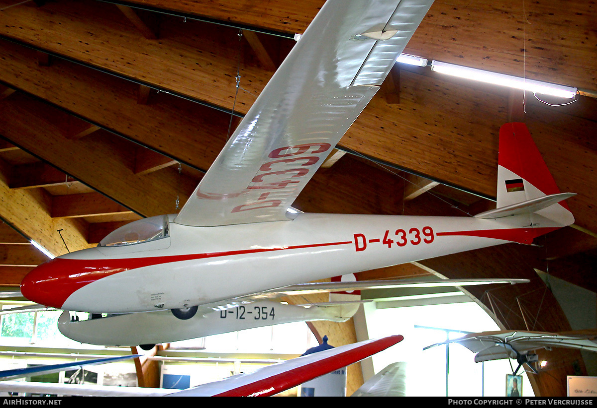 Aircraft Photo of D-4339 | Schleicher Ka-6BR Rhonsegler | AirHistory.net #72884